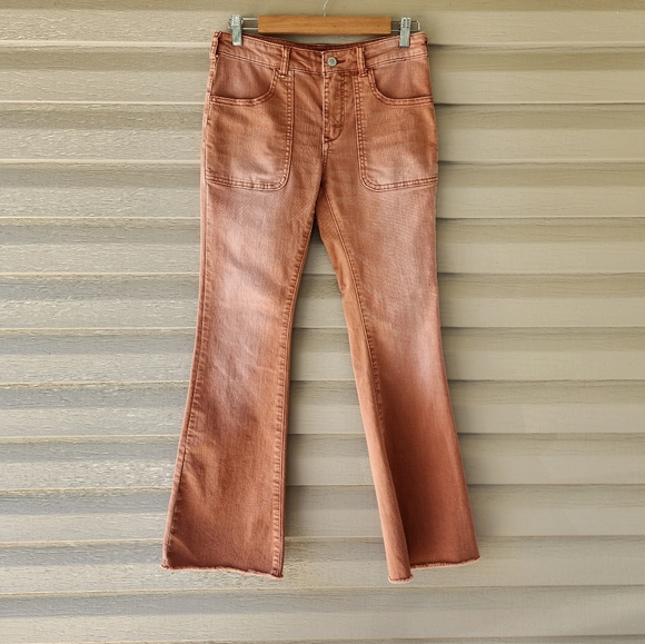 Pilcro and the letterpress low rise icon flare jeans anthropologie size … - Picture 2 of 13
